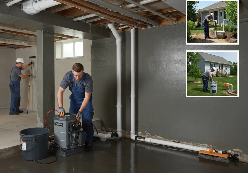 Basement Waterproofing and Flood Prevention process in Westport, NC